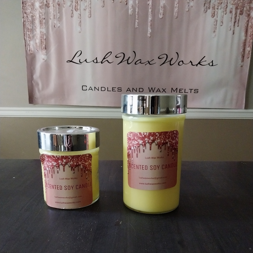 Pineapple candle
